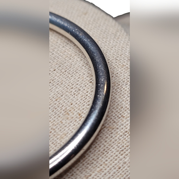 Rare Tiffany & Co Rubedo Ends Circle Edge Cuff Bracelet - Picture 2 of 16